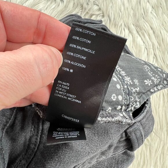 Free People - We The Free Exposed Button Fly Denim Shirts - Picture 7 of 8